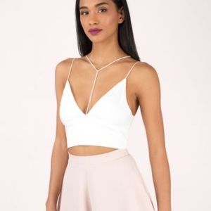 Tobi NWT White Crop Top